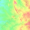 Alconchel topographic map, elevation, terrain