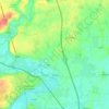 Vivoin topographic map, elevation, terrain