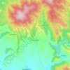 Mozgovo topographic map, elevation, terrain