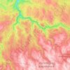 Midtre Gauldal topographic map, elevation, terrain