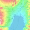 General Santos topographic map, elevation, terrain