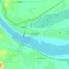 橄榄坝农场 topographic map, elevation, terrain