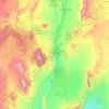 Socorro County topographic map, elevation, terrain
