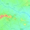 Tundi topographic map, elevation, terrain