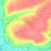 Millencourt-en-Ponthieu topographic map, elevation, terrain