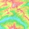 La Chapelle-d'Abondance topographic map, elevation, terrain