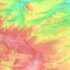 Kladno topographic map, elevation, terrain