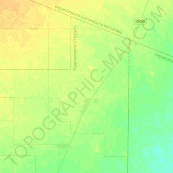 Municipio de La Tigra topographic map, elevation, terrain