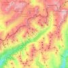 Bionaz topographic map, elevation, terrain