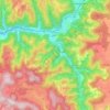 Schiltach topographic map, elevation, terrain