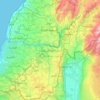 Nabatieh Governorate topographic map, elevation, terrain