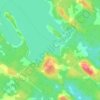 Sweetland topographic map, elevation, terrain