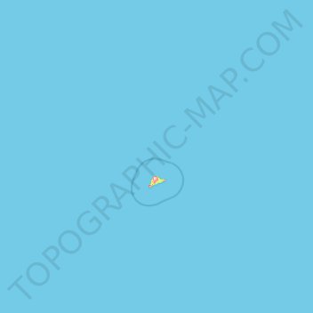 Isla de Pascua topographic map, elevation, terrain