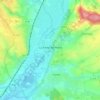 La Ferté-Bernard topographic map, elevation, terrain