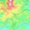 Stirling topographic map, elevation, terrain