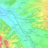 Drăgănești topographic map, elevation, terrain