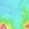 Vauban topographic map, elevation, terrain