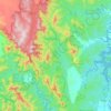 Buckenbowra topographic map, elevation, terrain