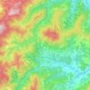 Bedonia topographic map, elevation, terrain