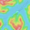 Cottage Point topographic map, elevation, terrain