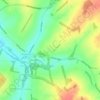 Bartlow topographic map, elevation, terrain