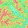 Songyang County topographic map, elevation, terrain