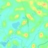 Farm topographic map, elevation, terrain