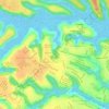 Serra Dourada II topographic map, elevation, terrain
