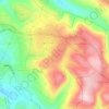 Majdelyoun topographic map, elevation, terrain