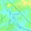 Chambry topographic map, elevation, terrain