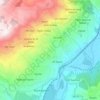 Souk Oufella topographic map, elevation, terrain