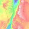 Aqaba Qasabah District topographic map, elevation, terrain