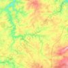 Beaupréau-en-Mauges topographic map, elevation, terrain
