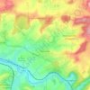 Beuveille topographic map, elevation, terrain