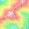 David Glacier topographic map, elevation, terrain