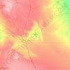 Sakaka topographic map, elevation, terrain