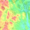 Weare topographic map, elevation, terrain