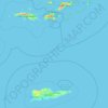 United States Virgin Islands topographic map, elevation, terrain