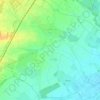 Corcelles-les-Arts topographic map, elevation, terrain