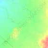 Gin Gin topographic map, elevation, terrain