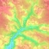 Saint-Bris-des-Bois topographic map, elevation, terrain
