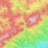 Schlangenbad topographic map, elevation, terrain