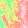 Weabonga topographic map, elevation, terrain