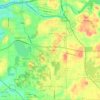 Springfield Township topographic map, elevation, terrain