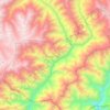 واما ولسوالۍ topographic map, elevation, terrain
