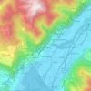 Costa Volpino topographic map, elevation, terrain