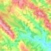 Wydrna topographic map, elevation, terrain