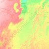 Rouissat topographic map, elevation, terrain