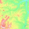 Riacho Frio topographic map, elevation, terrain