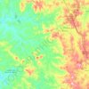 Andiroba topographic map, elevation, terrain